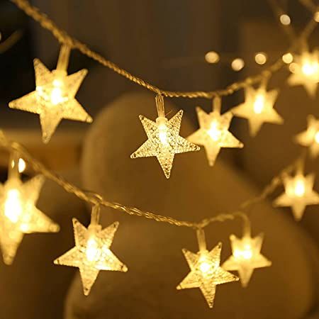 Led Star Lights, Star String Lights, Fairy Lights Bedroom, Battery String Lights, Outdoor Christmas Tree, Indoor String Lights, Traditional Lighting, Fairy String Lights, Festival Lights