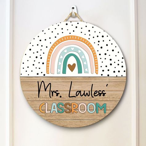 Welcome sign classroom