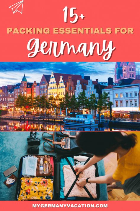 Packing for your trip to Germany? We recently took stock of the most useful items we always bring on our trips to Germany (and beyond) and compiled them in the list below. Read to find out our essentials! Manheim Germany, Germany Packing List, Traveling To Germany, Packing List Spring, Trip To Germany, Germany Trip, Winter Packing List, Germany Vacation, Useful Items