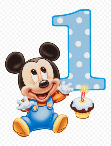 Mickey Mouse Baby Birthday, Bolo Do Mickey Mouse, Mickey 1st Birthdays, Baby Disney Characters, Fiesta Mickey Mouse, Mickey Mouse First Birthday, Mickey Mouse 1st Birthday, Baby Birthday Invitations, Mickey Baby