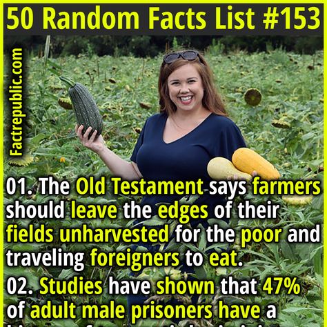 50 Random Facts List #153 - Fact Republic Mind Blowing Thoughts, Weird History Facts, Fact Republic, Psychological Facts Interesting, Unusual Facts, True Interesting Facts, History Facts Interesting, Psychology Fun Facts, Mind Blowing Facts