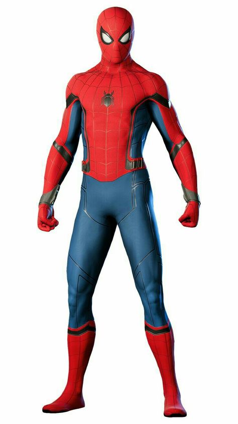 Red And Blue Color Scheme, Spider Man Game, Overwatch Genji, Spiderman Suits, Spiderman Drawing, Spiderman Costume, Suit Styles, Spiderman Cosplay, Black Highlights