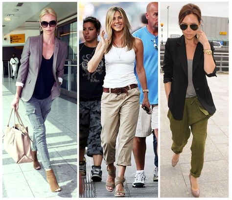 6 gorgeous pairs of cargo/combat trousers that will add some style to your travel wardrobe!  #travelfashion #fashion #fashioninyour40s #cargopants #style Khaki Combat Trousers Outfit, Combat Trousers, Travel Wardrobe, Tres Chic, Packing Light, Cargo Jeans, Airport Outfit, Vest Top, Girls Best Friend