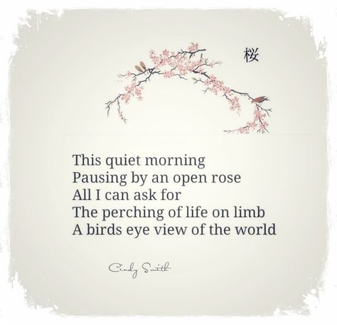 Tanka Poem, Poetic Inspiration, Cindy Smith, Japanese Poem, Japanese Poetry, Haiku Poems, Poetic Quote, Poem A Day, Mary Oliver