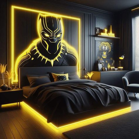 Teenager Bedroom Design, Gaming Studio, Closet Room Ideas, Cool Bedrooms For Boys, Luxe Bed, Marvel Room, Amazing Bedroom Designs, Boys Bedroom Makeover, Bed In Closet Ideas