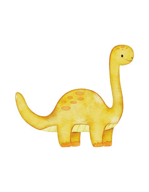 Cute little dino friends to add to any room Cute Dinosaur Art, Dinosaurs Drawing, Watercolor Dinosaur, Baby Playroom, Playroom Nursery, Dinosaur Illustration, Baby Dino, Watercolour Inspiration, Dinosaur Theme