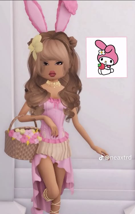 Sanrio Dress To Impress, Light Colors Dress To Impress, Favorite Item Dress To Impress, Fancy Dress Code, Aesthetic Roblox Royale High Outfits, Theme Dress, Fancy Dinner, Game Dresses, Royal Outfits