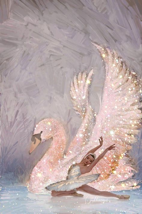 Ballet Core Aesthetic Wallpaper, Ballet Christmas Wallpaper, Ballerina Art Paintings, Free Online Learning, Ballerina Painting, Ballerina Art, Pinturas Disney, Free Online Courses, Her World