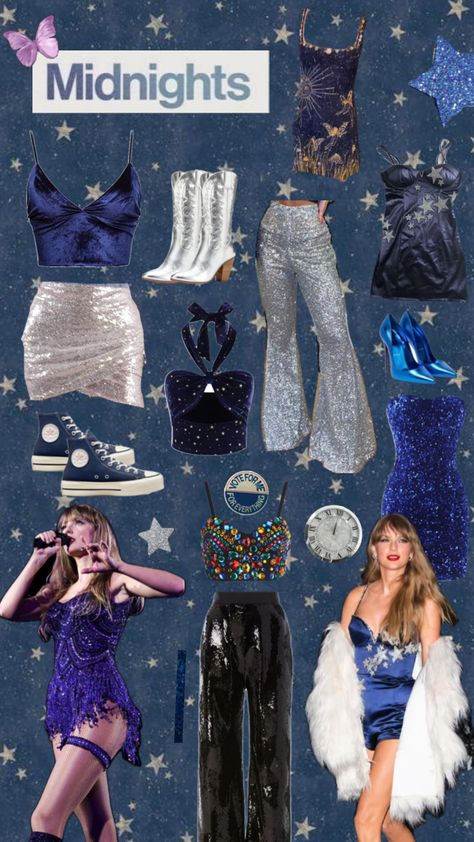 Midnights Halloween Costume Taylor Swift, Eras Tour Movie Outfits Midnights, Taylor Swift Eras Concert Outfit Midnights, Taylor Swift Costume Midnight, Midnight Album Outfits, Eras Outfit Ideas Midnights, Midnights Era Costume, Midnights Halloween Costume, Taylor Swift Costume Ideas Midnights