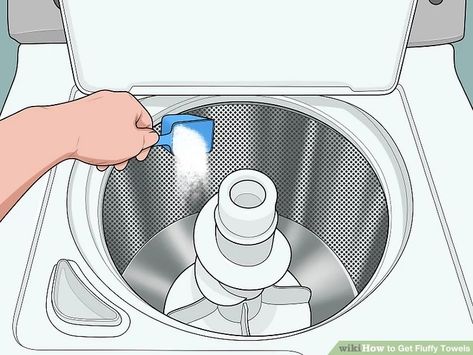 How to Get Fluffy Towels: 12 Steps (with Pictures) - wikiHow How To Get Towels Fluffy Again, Fluffy Towels How To Get, How To Make Towels Soft And Fluffy Again, Fluffy Bath Towels, Fluffy Towels, Old Towels, Clean Towels, The Curse, 12 Steps