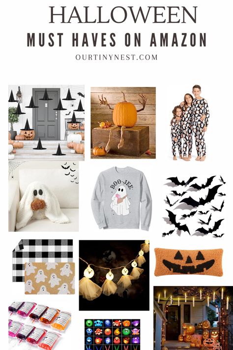 Amazon Halloween, Amazon Decor, Mom Advice, Favorite Products, Halloween Ideas, Halloween Decor, Lifestyle Blog, Influencer, Halloween Decorations