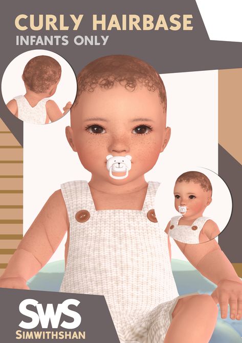 Sims Infants, Infant Cc, Hair Color Swatches, Four One Direction, Lotes The Sims 4, Infant Hair, Sims Baby, Die Sims 4, The Sims 4 Skin