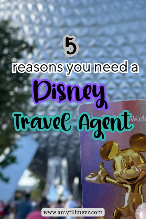 Planning a Disney vacation? It's a lot! Here are 5 reasons to work with a Disney Travel Agent. Your Disney vacation can go so much more smoothly if you work with a Disney Travel Agent #disneytravelagent #disneyworld #disneyvacation Disney Travel Agent, Honeymoon Travel Agent, Disney Travel Agents, Disneyland Vacation, Disney Vacation Planning, Itinerary Planning, Orlando Vacation, Disney Travel, Vacation Planner