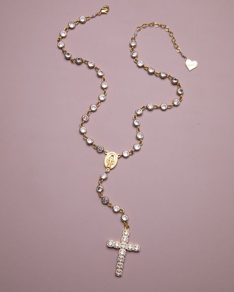 DIY rosary necklace