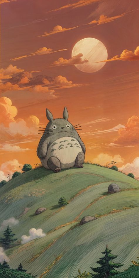 Personajes Studio Ghibli, Studio Ghibli Background, Ghibli Artwork, Ghibli Studio, Studio Ghibli Art, Cute Paintings, Ghibli Art, Cool Wallpapers Art, My Neighbor Totoro