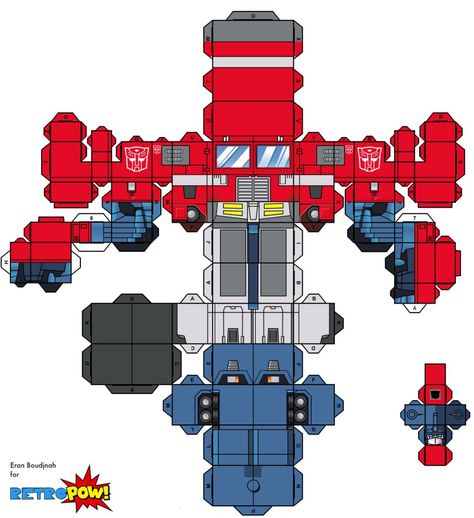 Transforming G1 Optimus Prime Transformers Craft, Transformers Papercraft, Transformers G1 Optimus Prime, G1 Optimus Prime, Optimus Prime G1, Optimus Prime Toy, Nemesis Prime, Car Papercraft, Optimus Prime Transformers