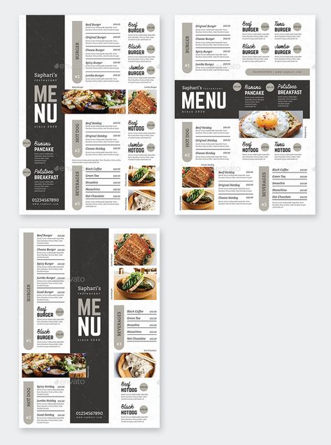 Restaurant Menu Template PSD Short Menu Design, Menu Card Ideas Restaurant, Food Menu Template Free Design, Menu Layout Templates, Restaurant Menu Design Ideas Templates, Breakfast Menu Ideas Restaurant, Menu Restaurant Ideas, Food Menu Design Layout, Menu Ideas Restaurant