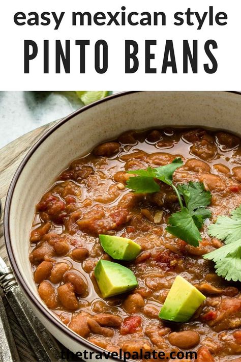 Mexican Beans In Instant Pot, Vegan Pinto Beans Instant Pot, Instapot Pinto Beans Recipe Mexican, Crock Pot Pinto Beans Mexican, Mexican Pinto Beans Instant Pot, Pinto Bean Side Dish, Pinto Beans In The Crock Pot Mexican, Instant Pot Mexican Beans, Pinto Bean Recipes Instant Pot