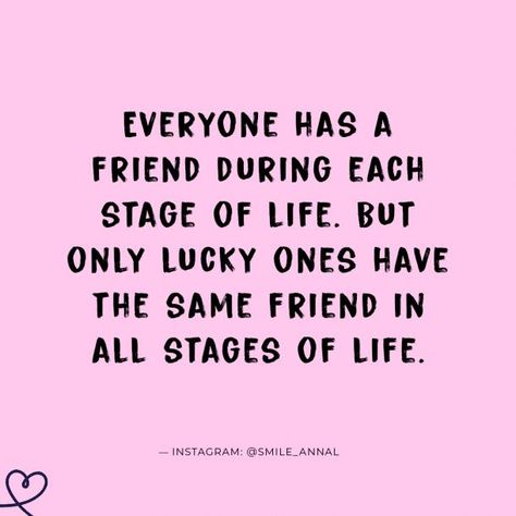 50 Best Friend Quotes To Share With Your BFF & Show How Much You Love Her I Love My Friends Quotes, Girl Boss Quotes Business, Sucks Quote, Liar Quotes, Friends Come And Go, Healing Hugs, Silence Quotes, Relationship Topics, Stages Of Life