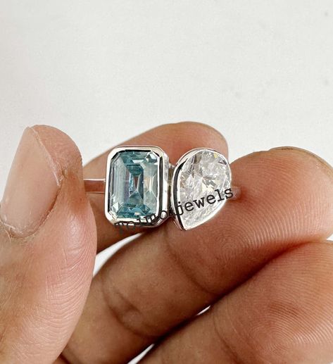 Bezel Wedding Ring, Wedding Ring Emerald Cut, Wedding Ring Emerald, Wedding Rings Emerald Cut, Engagement Ring Women, Swiss Blue Topaz Ring, Blue Engagement Ring, Bezel Engagement Ring, Topaz Engagement Ring