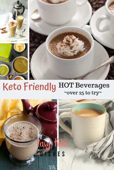 Warm up inside when it's cold outside with some of these delicious, keto friendly hot beverages! Vegan Bulletproof Coffee, Sipping Chocolate Recipe, Hot Buttered Rum Mix, Coffee Recipes Hot, Sipping Chocolate, Hot Coffee Drinks, Salted Caramel Mocha, Hot Drinks Recipes, Low Carb Maven