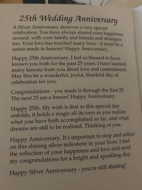 25th Anniversary Speech For Parents, 25th Anniversary Wishes For Parents, 25 Wedding Anniversary Quotes, Happy Anniversary Parents Wishes, 25th Anniversary Ideas For Parents, Anniversary Message For Parents, Happy Anniversary Mummy Papa, 25th Wedding Anniversary Quotes, Happy Anniversary Parents