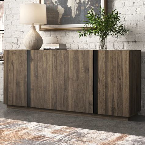 https://cdn.shopify.com/s/files/1/0604/1111/7741/products/Isabel_70_Wide_Sideboard_1080x1080.webp?v=1650354364 Contemporary Sideboard, Wide Sideboard, Wood Sideboard, Countertop Materials, Sideboard Furniture, Soft Close Doors, Sideboard Buffet, Buffet Table, Menu Furniture