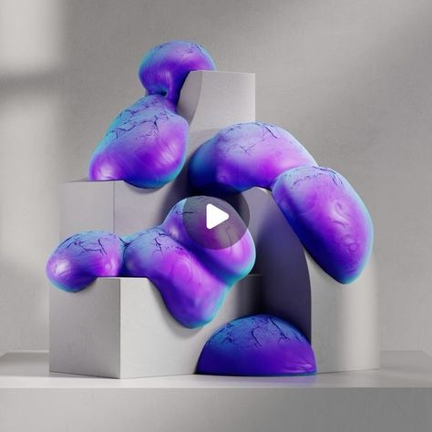 Jakub Spacek on Instagram: "Goo Nº1 is a first episode from series of short #liquid simulations experimenting with fun and abstract behaviours. Each episode will also have it’s unedited version designed as a #digitalart piece.  Using @houdini3d I was able to squeeze it’s #flip #solver to get some juicy and complex results of inflating fluid system. @MaxonRedshift #render engine helped me with a fast lighting iteration to get these entertaining blobs feeling just right.  Sound design by @noizlab.uk  . . . . . #inflate #goo #houdini #sidefx #simulation #satysfying #motiondesign #motiongraphics #abstract #animation #design #dart #mdcommunity #mgcollective #supersequential #howiseedatworld #xuxoe #plsur #motionprocess #motionmate @motionidea @motiongraphics_p @motiongraphics_collective @redshi Abstract Animation, 3d Simulation, From Series, Animation Design, Sound Design, 3d Animation, Motion Design, Motion Graphics, Digital Art