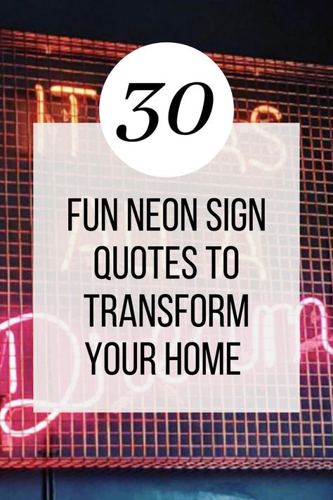 LED Neon signs are all the rage right now. The possibilities are endless when it comes to choosing a quote for your neon sign. We’ve compiled a list brimming with fun neon sign quotes to give you plenty of inspiration. Neon Sign Quotes Inspiration, Led Sign Quotes, Neon Sign Ideas Living Rooms, Funny Led Signs, Best Neon Sign Quotes, Word Lights Sign, Funny Neon Signs Quotes, Neon Lights Quotes Inspiration, Led Quotes Neon Signs