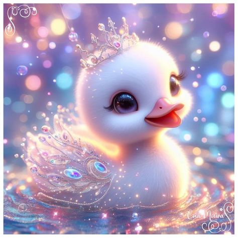 The princess of the farm ball Fairy Animals, Cute Owls Wallpaper, Mythical Creatures Fantasy, Cute Small Animals, Animated Animals, Cute Animal Clipart, Cute Fantasy Creatures, Cute Animal Drawings Kawaii, Cute Animals Images