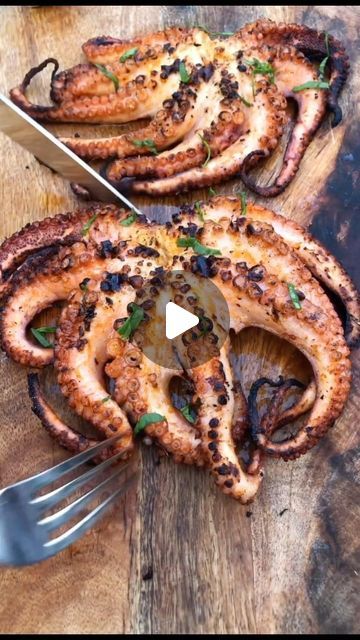 Desi Marie Longinidis on Instagram: "Bbq octopus. Recipe is in ‘The Grill Sisters Guide To Legendary BBQ’. 😆 Pick up a copy of the cookbook I’ve co-authored with my sister @come.grill.with.me together we’re the @grill.sisters . ‘The Grill Sisters Guide To Legendary BBQ’.  Available worldwide in all good book stores, Amazon and @barbequesgalore. Thanks for support Insta fam. ❤️🙏  Octopus grilled on my Ziggy @barbequesgalore     #fyp #foryoupage #desilonginidis #healthycook4chmpions #lemon #lemons#salad #summer #octopus #easyrecipes" Octopus Recipes Grilled, Bbq Octopus, Octopus Salad Recipe, Grilled Octopus Recipe, Octopus Recipe, Octopus Salad, Octopus Recipes, Salad Summer, Grilled Octopus