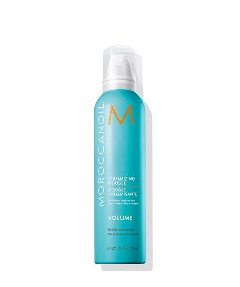 Best Hair Mousse, Moroccan Oil Hair, Volumizing Mousse, Styling Mousse, Hair Mousse, Natural Styles, Moroccan Oil, Silky Hair, Brown Hair Colors