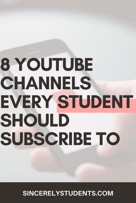 Easily prepare to crush online school by subscribing to these best educational YouTube channels. #YouTube #onlineclasses Channels For Students, Best Educational Youtube Channels, Class 10 Youtube Channels, Best Youtube Channels For Chemistry, Best Youtube Channels For Class 10, Biology Class 11, Best Youtube Channels, Educational Youtube Channels, Youtube Facts