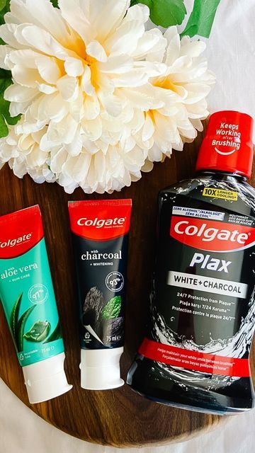 Marie-Louise | Pieter | Nick on Instagram: "Reasons to switch to Colgate Naturals today. ✅Colgate Naturals is clinically proven for healthy teeth and gums ✅Colgate Naturals Charcoal toothpaste with the power of Natural Charcoal. Cleans and whitens teeth ✅Colgate Naturals Aloe Vera toothpaste with the power of Natural Aloe Vera. With soothing gum care ✅The NEW Colgate Plax Charcoal Mouthwash with the power of natural charcoal to help maintain a white smile in between brushing. Please join th Aloe Vera Toothpaste, Toothpaste Packaging, Healthy Teeth And Gums, Charcoal Toothpaste, Natural Aloe Vera, Natural Toothpaste, Gum Care, White Smile, Healthy Teeth