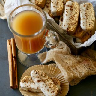 Chai Spiced Biscotti - The Seaside Baker Spiced Biscotti, Carrot Cake Sandwich Cookies, Chocolate Toffee Bars, Chocolate Cherry Cookies, Strawberry Cheesecake Bars, Lavender Cookies, Fresh Strawberry Pie, Carrot Cake Cookies, Shortbread Bars