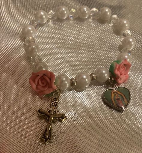 This Rosaries item is sold by CVcreationsByCarmina. Ships from San Pedro, CA. Listed on May 6, 2023 Sacred Space Altar, One Decade Rosary, Quinceanera Pink, Church Aesthetic, Clay Rose, Two Roses, Rose Beads, Decade Rosary, Pearl Rosary