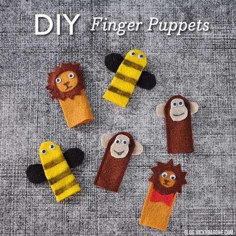 These finger puppets are super fun and customizable! Imagine how much fun your sponsored child would have playing with these. Diy Finger Puppets For Kids, Diy Finger Puppets, Felt Finger Puppets Free Pattern, Finger Felt Puppets, Occ Crafts, Felt Frog Finger Puppet, Felt Animal Finger Puppets, Diy Kids Crafts, Diy Kid Activities