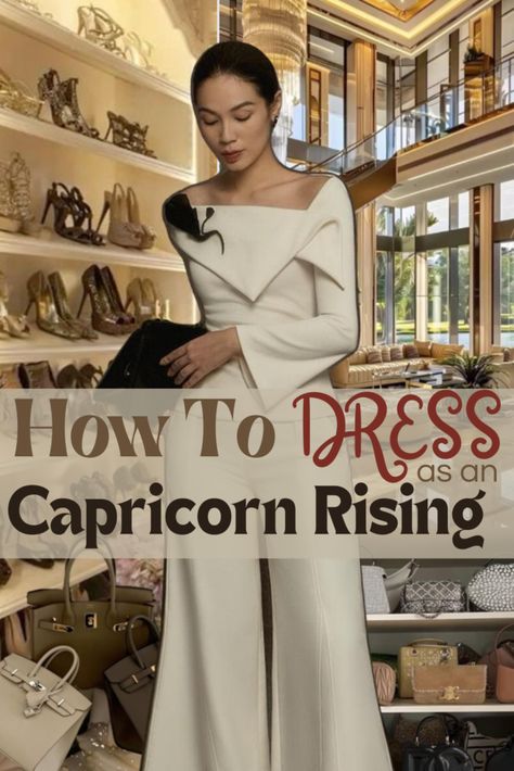 Capricorn Fashion Aesthetic, Capricorn Rising Aesthetic Outfits, Capricorn Rising Style, Capricorn Rising Aesthetic, Ambitious Aesthetic, Meredith Core, Capricorn Rising Sign, Capricorn Fashion, Capricorn Style