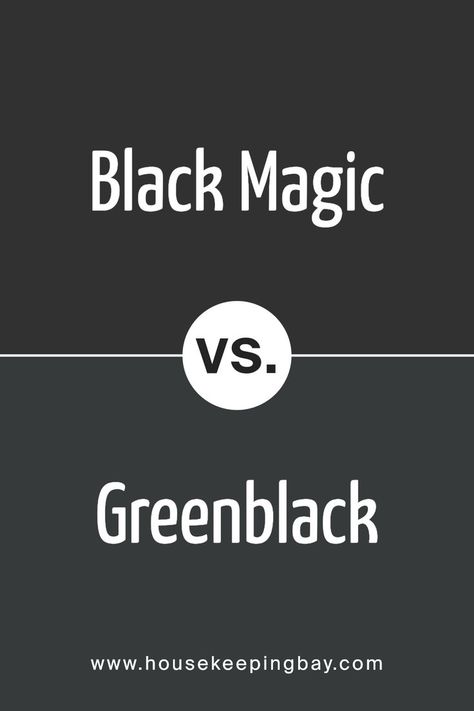 Black Magic SW 6991 by Sherwin Williams vs Greenblack SW 6994 by Sherwin Williams Greenblack Sherwin Williams Accent Wall, Greenblack Sherwin Williams, Sherwin Williams Greenblack, Greenblack Sw, Sw Neutral Paint Colors, Sherwin Williams Coordinating Colors, Trim Colors, Neutral Paint Colors, Neutral Paint