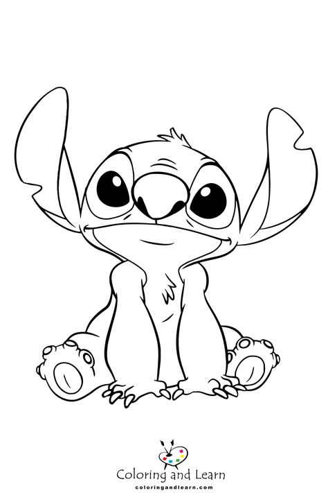 stitch coloring pages 4 Lilo Coloring Pages, Stitch Colouring Sheet, Colouring Pages Stitch, Stitch Printable Coloring Pages, Stitch Disney Coloring Page, Stitch Template Free Printable, Pictures To Colour In Free Printable, Free Stitch Printables, Stitch Activities For Kids