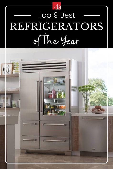 We’ve put together a list of the nine best refrigerators on the market in order to make your search for a new fridge a little easier. We’ll also walk you through what makes each refrigerator unique, as well as the different features you can expect to find in each one and which fridge type may be the right fit for your new kitchen or kitchen remodel project. True Fridge Kitchen, Best Refrigerators 2022, Colored Refrigerator Kitchen, Appliance Packages Kitchen, True Appliances Kitchen, Luxury Refrigerator Kitchen, Best Refrigerators To Buy 2023, Best Refrigerator To Buy 2022, Large Refrigerator Kitchen