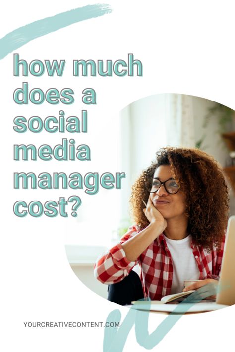 How Much Does a Social Media Manager Cost? Here's What To Expect — Your Creative Content Social Media Management Services, Types Of Social Media, Learn Business, Social Proof, Creative Content, Brand Promotion, Social Media Engagement, Community Manager, Brand Awareness