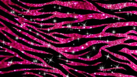 Mcbling Wallpaper, Pink Y2k Wallpaper, Zebra Print Wallpaper, 2000s Wallpaper, Pink Wallpaper Laptop, Pink Glitter Background, Macbook Air Wallpaper, 2000s Pink, Y2k Background