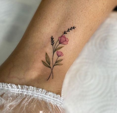 Small dainty tattoos are becoming increasingly popular due to their minimalistic beauty and personal touch. Whether it’s your first tattoo or you’re adding to your collection #Dainty #Tattoos Ankle Tattoo Designs For Women, Dainty Ankle Tattoo, Rose Ankle Tattoo, Tattoos Elegant, Small Dainty Tattoos, Girl Shoulder Tattoos, Simple Tattoos For Women, Small Girly Tattoos, Ankle Tattoos For Women