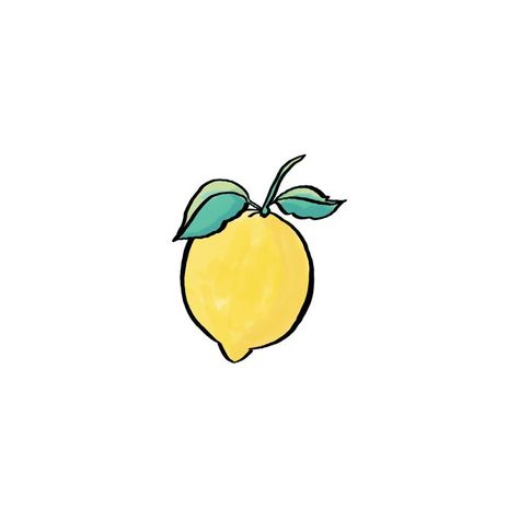 Lemon Doodle, Fruit Doodles, Fruit Doodle, Lemon Drawing, Lemon, Doodles, Fruit, Wall