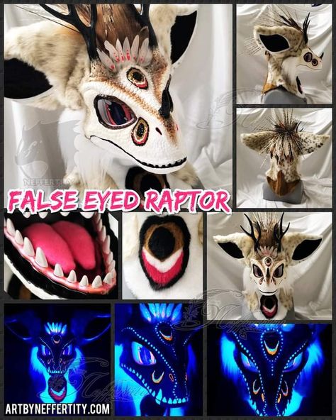 Raptor Masks, Dino Fursuit, Dino Masks, Fursuit Tutorial, Dino Mask, Custom Puppets, Dinosaur Mask, Dragon Mask, Fursuit Head