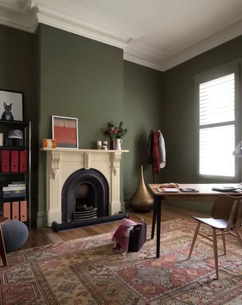 Heritage Collection | Dulux NZ 1900s Home, Victorian Era Homes, Heritage Building, Porter Paint, Dulux Heritage, Front Rooms, Grand Homes, Colour Inspiration, Art Deco Architecture