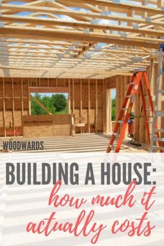 How much it actually costs to build a house (with dollar amounts) - a real-life custom home built on a budget Green Homes, Restaurants In Paris, Crown Moldings, Build A House, Home Building Tips, Greenhouse Plans, Build Your Own House, Cost To Build, Baby Shower Decor