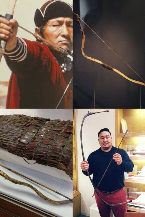 Assshoryu knows the giant Mongolian bow and arrow. Ask him 😉😉😉 Mongolian Bow, Mongolian Archery, Bow And Arrow, Archery, Horn, Entertainment