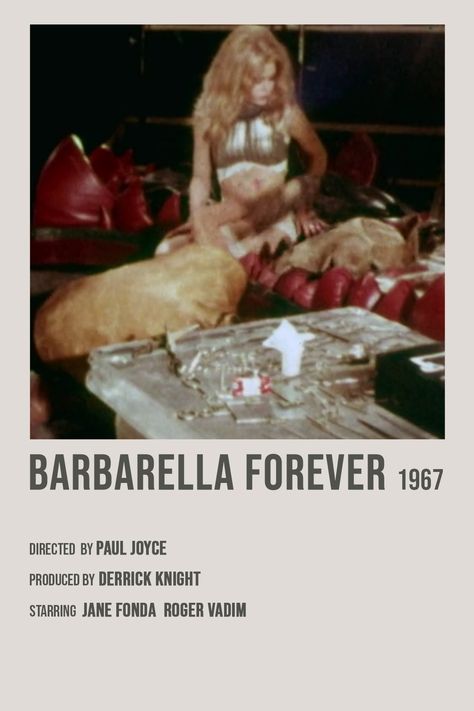 Barbarella Tattoo, Barbarella Movie, Retro Scifi, Polaroid Posters, Polaroid Poster, Minimal Movie Posters, Jane Fonda, Halloween 2024, Gaming Room